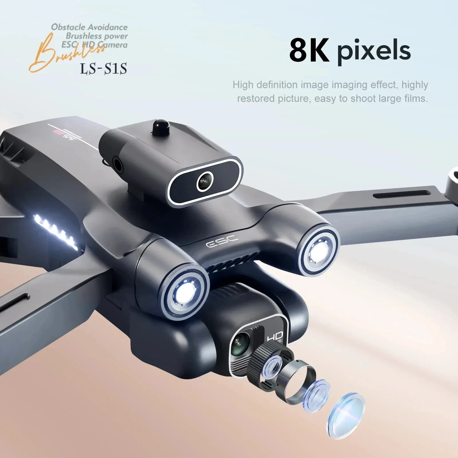 New S1S 5G GPS Drone Camera 8K - огляд і ціна Drone Gps Module