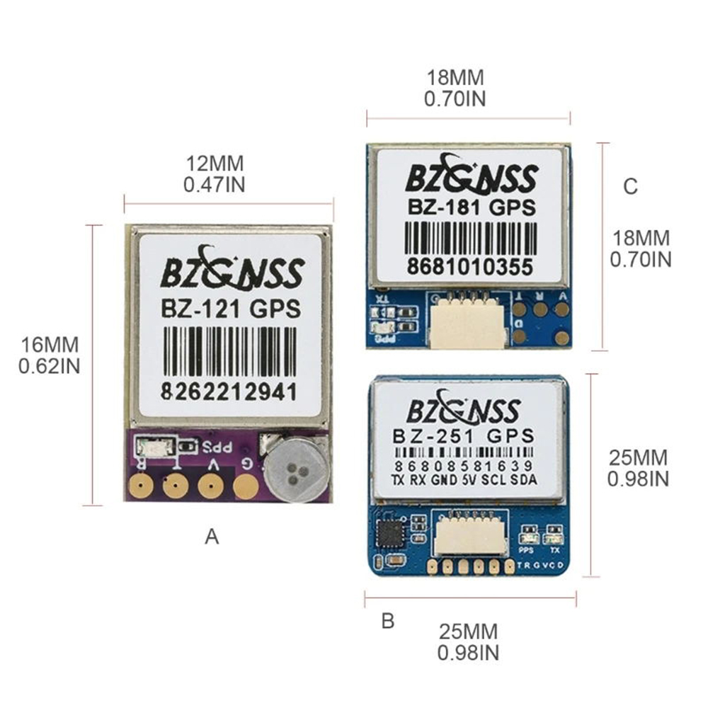 BZ-181 GPS Module Dual Protoco - огляд і ціна Drone Gps Module