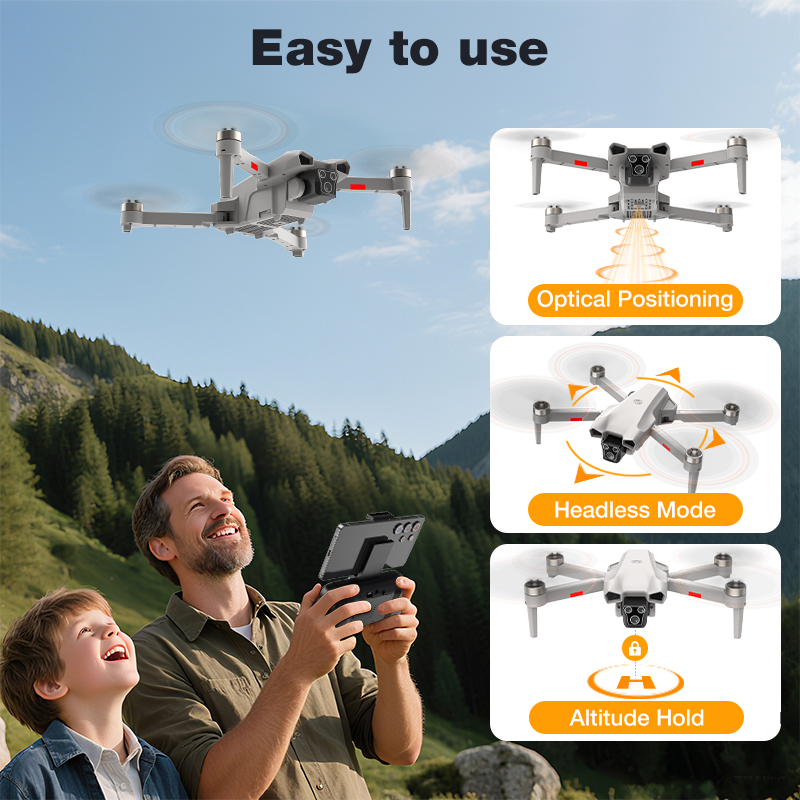 NEW Hot L017 Pro Drone Brushle - огляд і ціна Drone Gps Module